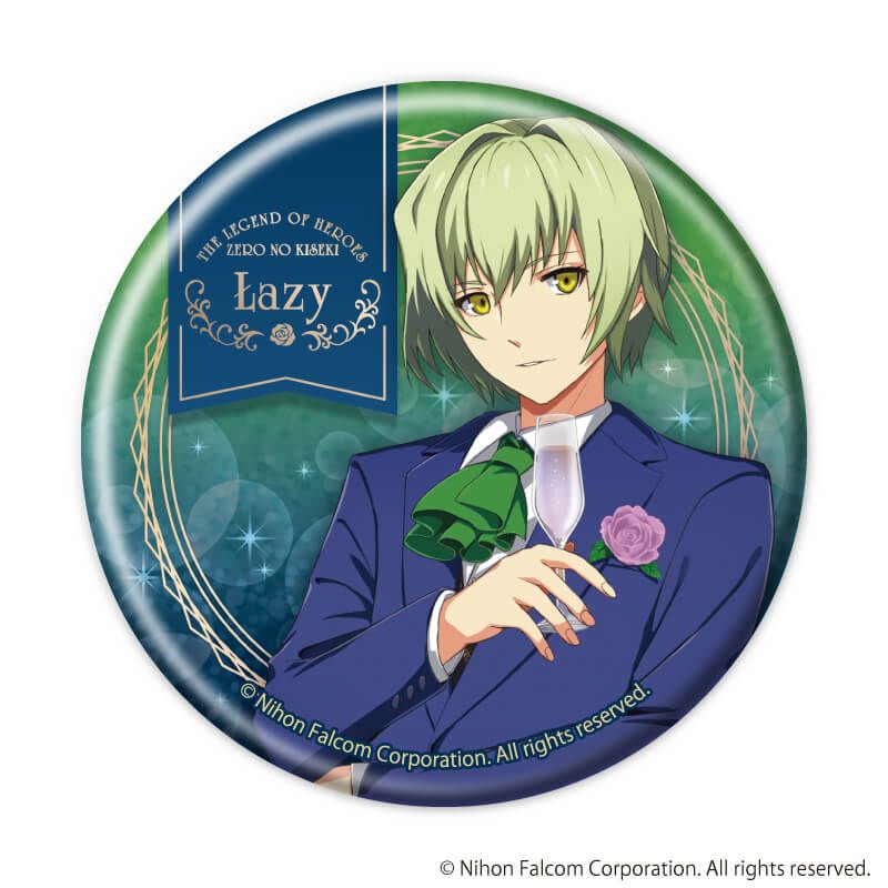 缶バッジ「英雄伝説 零の軌跡」01/ブラインド(8種)(描き起こしイラスト)