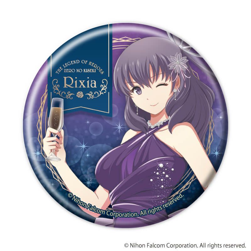 缶バッジ「英雄伝説 零の軌跡」01/ブラインド(8種)(描き起こしイラスト)