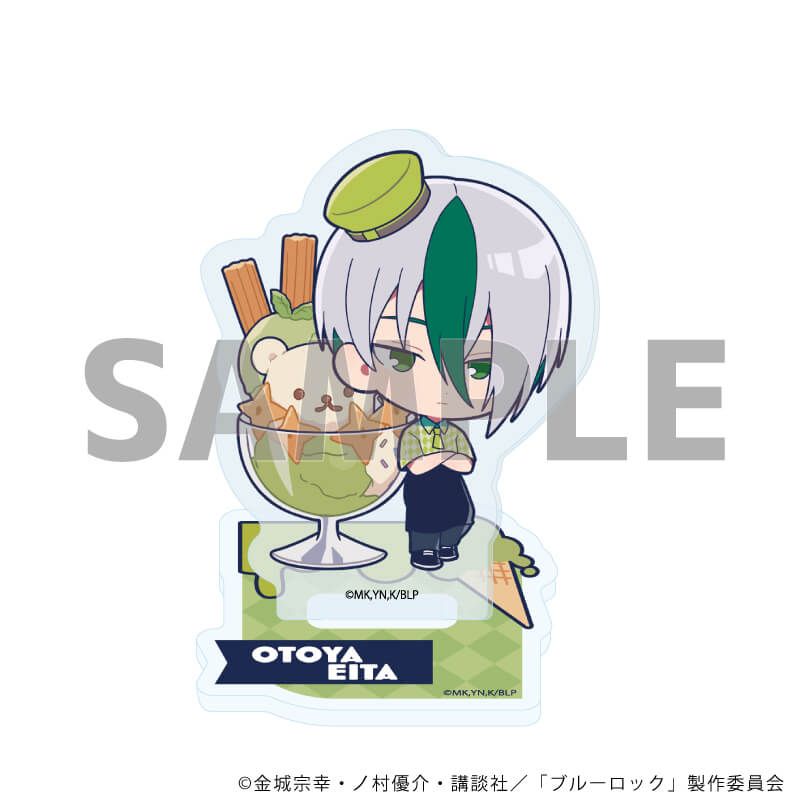 アクリルぷちスタンド「TVアニメ『ブルーロック』」24/アイスver. コンプリートBOX(全7種)(ミニキャライラスト)