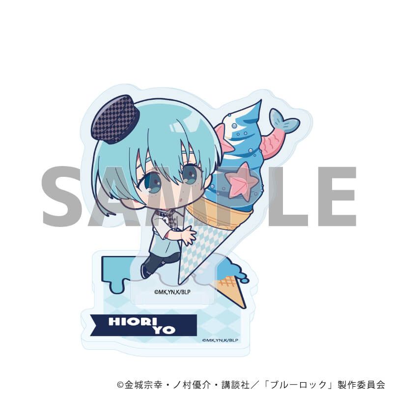 アクリルぷちスタンド「TVアニメ『ブルーロック』」24/アイスver. コンプリートBOX(全7種)(ミニキャライラスト)