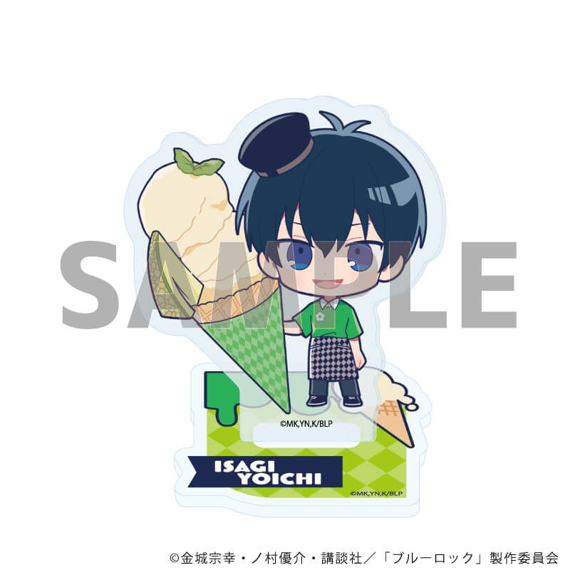 アクリルぷちスタンド「TVアニメ『ブルーロック』」23/アイスver. コンプリートBOX(全6種)(ミニキャライラスト)