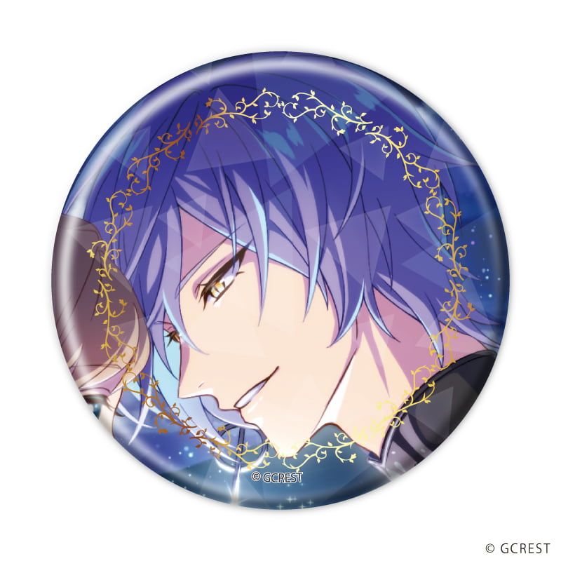 ホログラム缶バッジ(57mm)「夢職人と忘れじの黒い妖精」02/月渡り ブラインド(10種)(公式イラスト)