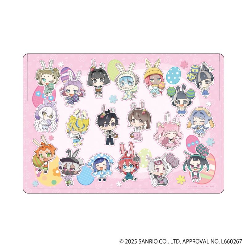 キャラクリアケース「まいまいまいごえん」11/集合デザイン(ミニキャライラスト)