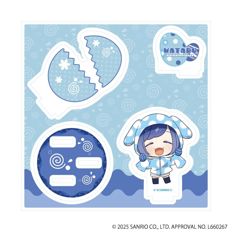 アクリルスタンドプレート「まいまいまいごえん」64/ワタル(ミニキャライラスト)