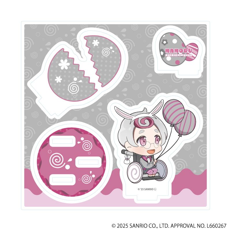 アクリルスタンドプレート「まいまいまいごえん」62/マモル(ミニキャライラスト)