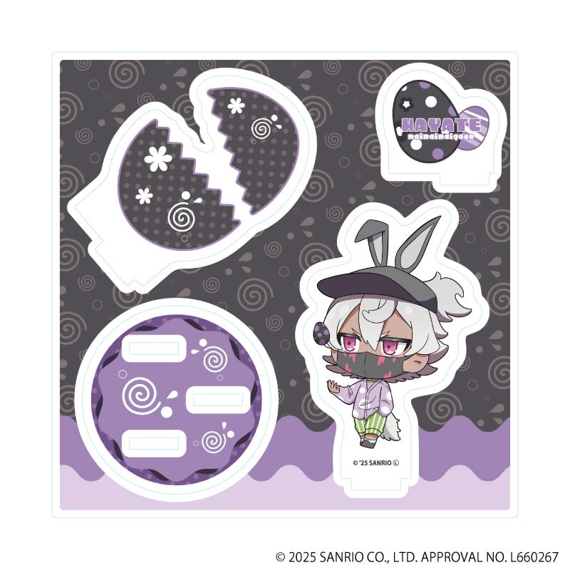 アクリルスタンドプレート「まいまいまいごえん」55/ハヤテ(ミニキャライラスト)
