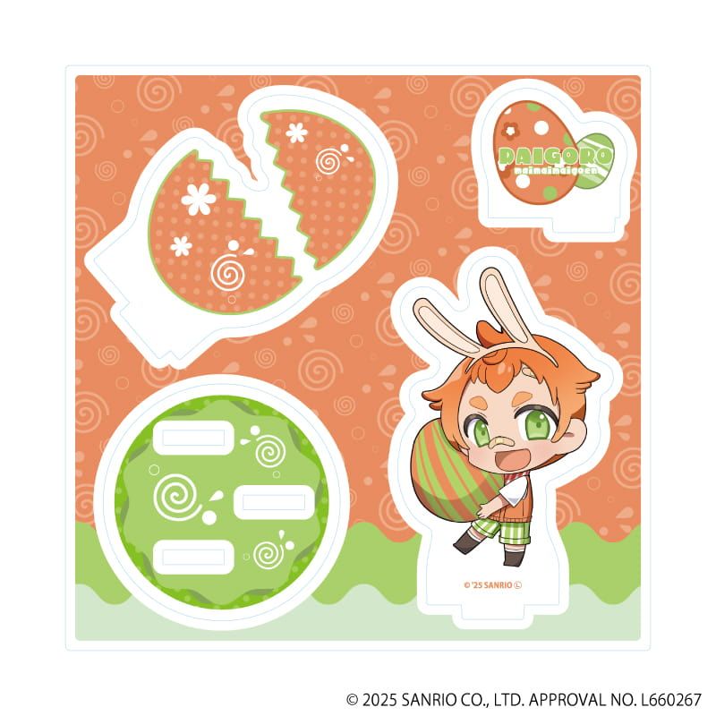 アクリルスタンドプレート「まいまいまいごえん」53/ダイゴロウ(ミニキャライラスト)