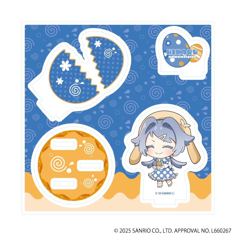 アクリルスタンドプレート「まいまいまいごえん」52/ヒカル(ミニキャライラスト)
