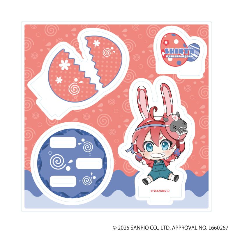 アクリルスタンドプレート「まいまいまいごえん」51/シンタ(ミニキャライラスト)