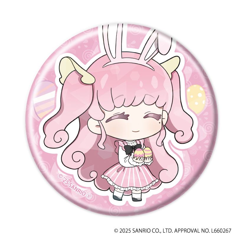 ホログラム缶バッジ(57mm)「まいまいまいごえん」04/コンプリートBOX(全9種)(ミニキャライラスト)