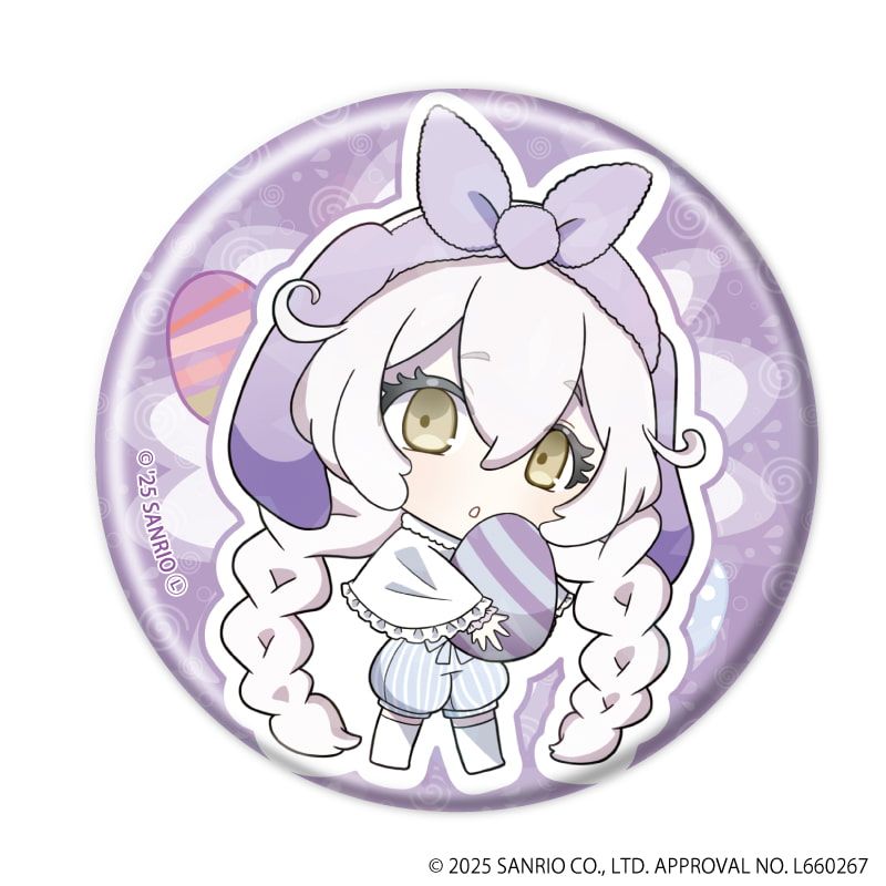 ホログラム缶バッジ(57mm)「まいまいまいごえん」03/コンプリートBOX(全10種)(ミニキャライラスト)