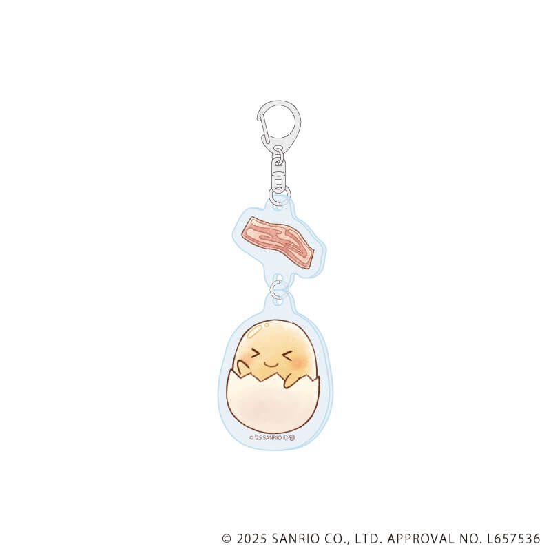 連結アクリルキーホルダー「ぐでたま」04/ぎゅでちゃま(グラフアートイラスト)