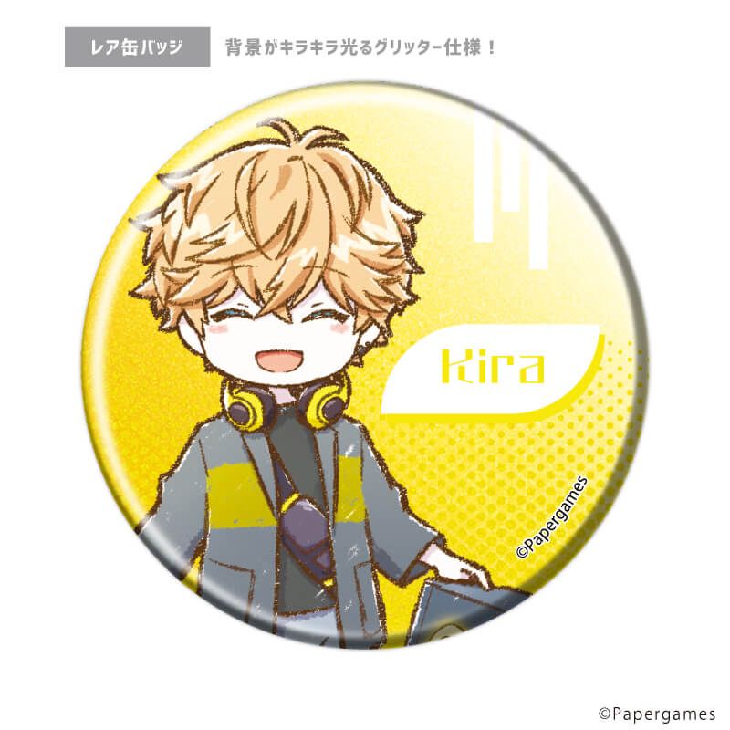 トレーディング缶バッジ(レア入り)「恋とプロデューサー～EVOL×LOVE～」18/1BOX8個入り(ノーマル全7種+レア1種)(グラフアートイラスト)