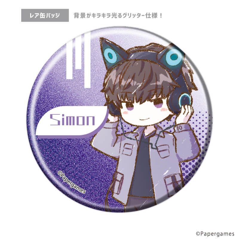 トレーディング缶バッジ(レア入り)「恋とプロデューサー～EVOL×LOVE～」18/1BOX8個入り(ノーマル全7種+レア1種)(グラフアートイラスト)