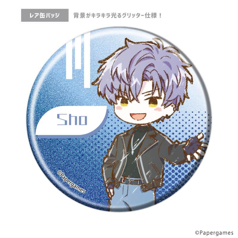 トレーディング缶バッジ(レア入り)「恋とプロデューサー～EVOL×LOVE～」18/1BOX8個入り(ノーマル全7種+レア1種)(グラフアートイラスト)