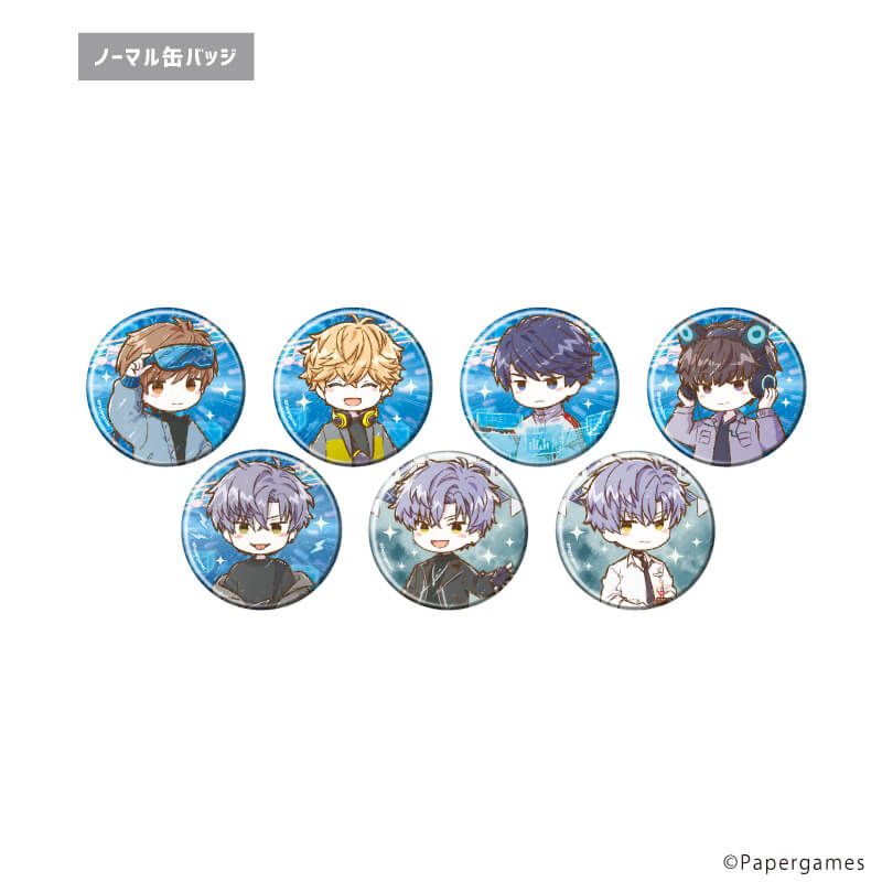 トレーディング缶バッジ(レア入り)「恋とプロデューサー～EVOL×LOVE～」18/ブラインド(14種)(ノーマル7種/レア7種)(グラフアートイラスト)