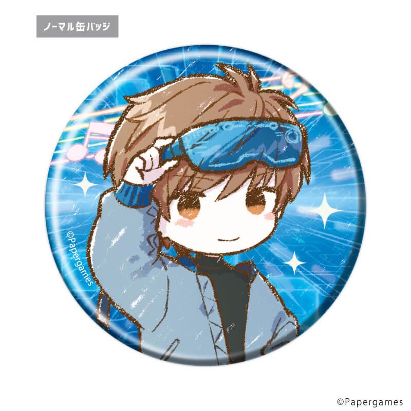 トレーディング缶バッジ(レア入り)「恋とプロデューサー～EVOL×LOVE～」18/ブラインド(14種)(ノーマル7種/レア7種)(グラフアートイラスト)