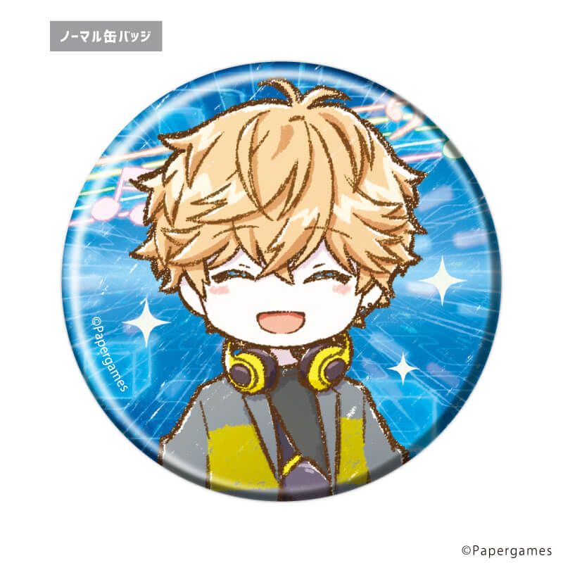 トレーディング缶バッジ(レア入り)「恋とプロデューサー～EVOL×LOVE～」18/ブラインド(14種)(ノーマル7種/レア7種)(グラフアートイラスト)