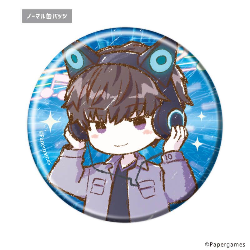 トレーディング缶バッジ(レア入り)「恋とプロデューサー～EVOL×LOVE～」18/ブラインド(14種)(ノーマル7種/レア7種)(グラフアートイラスト)