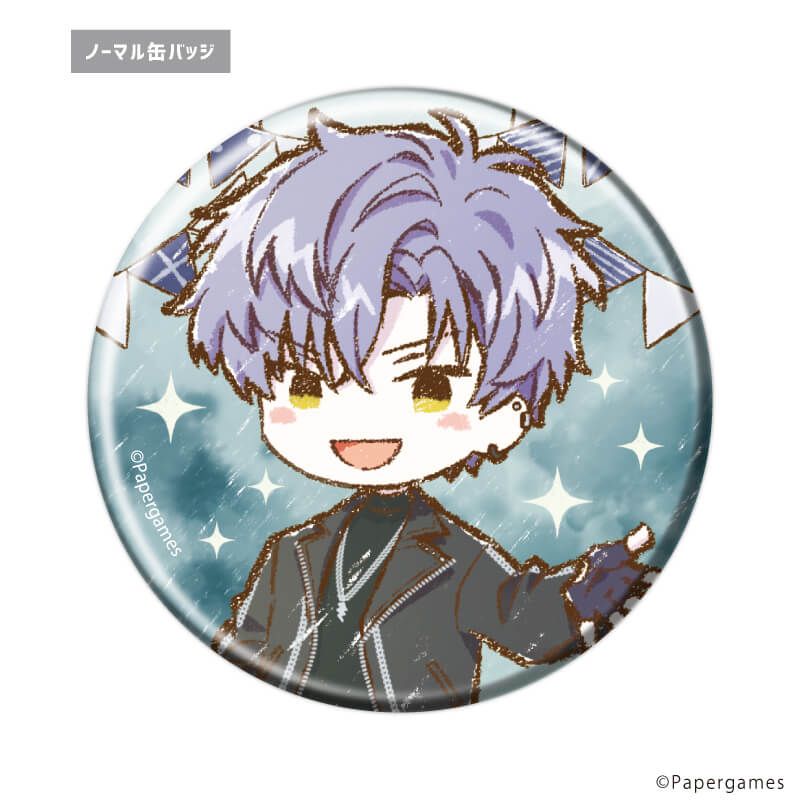 トレーディング缶バッジ(レア入り)「恋とプロデューサー～EVOL×LOVE～」18/ブラインド(14種)(ノーマル7種/レア7種)(グラフアートイラスト)