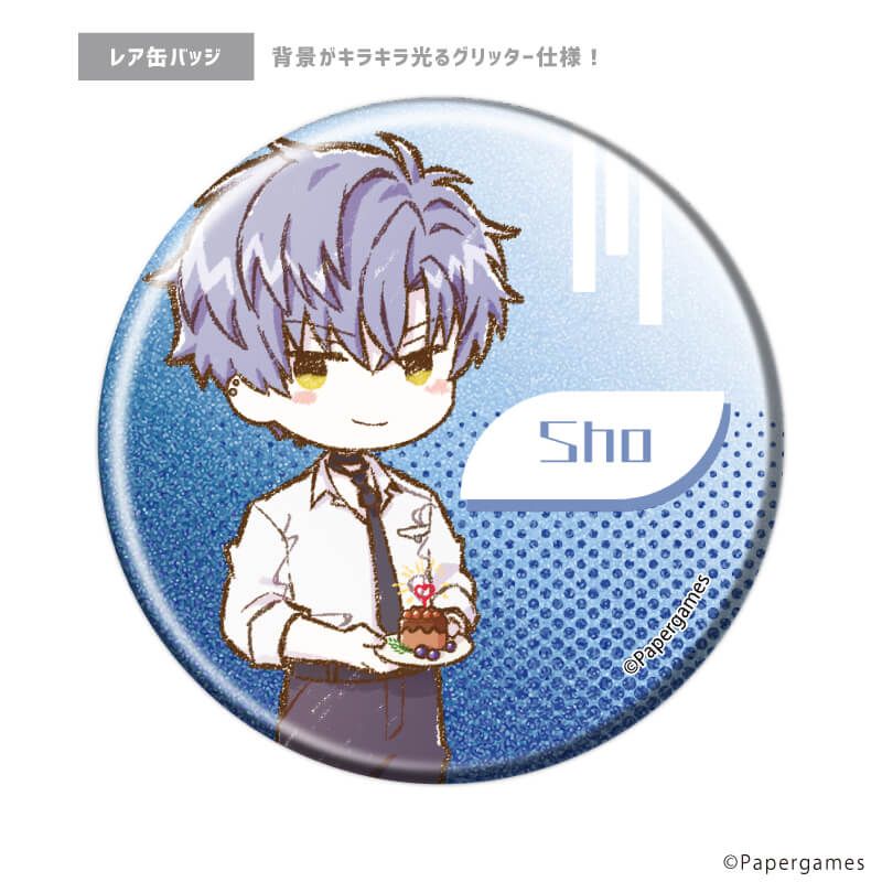 トレーディング缶バッジ(レア入り)「恋とプロデューサー～EVOL×LOVE～」18/ブラインド(14種)(ノーマル7種/レア7種)(グラフアートイラスト)