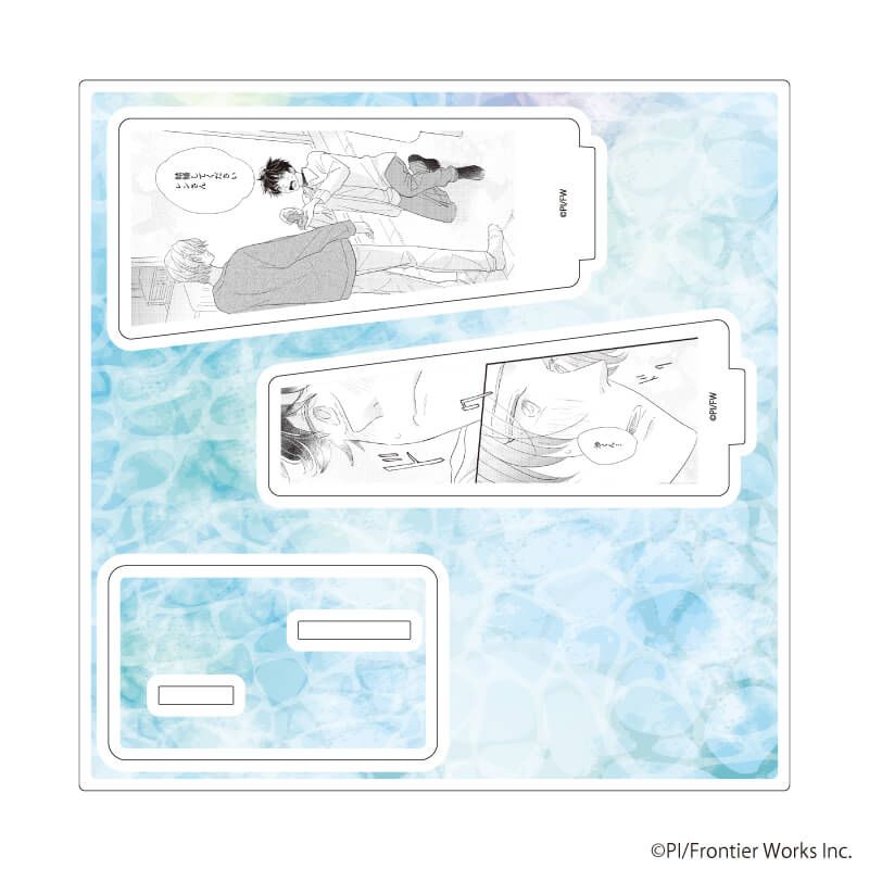 アクリルスタンドプレート「ぴい先生」01/「社会人カップルのSummer Vacation」BLフェア(公式イラスト)