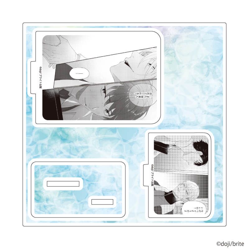 アクリルスタンドプレート「doji先生」01/「社会人カップルのSummer Vacation」BLフェア(公式イラスト)