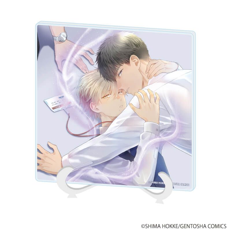 アクリルアートボード「縞ほっけ先生」01/「社会人カップルのSummer Vacation」BLフェア(公式イラスト)