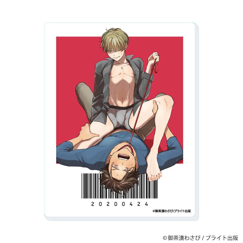 アクリルカード「御茶漬わさび 5th Anniversary」01/ブラインド(6種)(公式&描き下ろしイラスト)