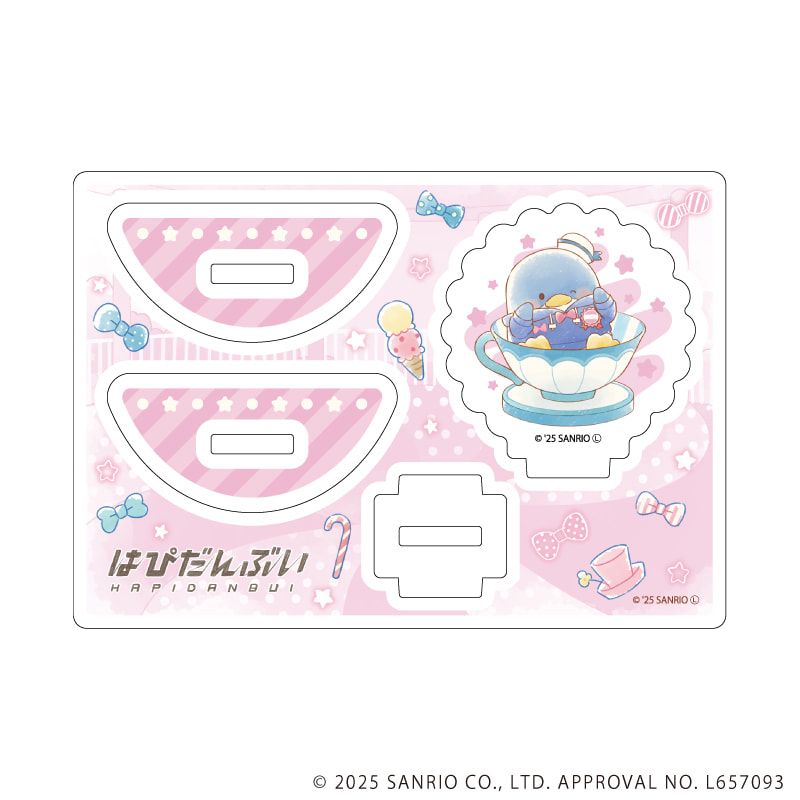 ゆらゆらアクリルスタンド「はぴだんぶい」19/タキシードサム(グラフアートイラスト)