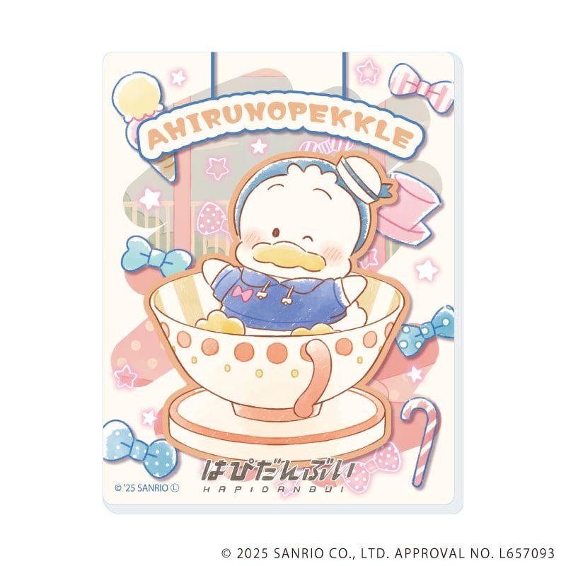 アクリルカード「はぴだんぶい」16/コンプリートBOX(全6種)(グラフアートイラスト)