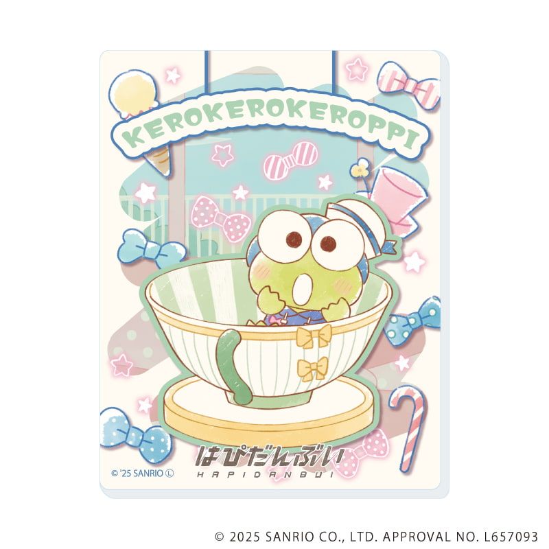 アクリルカード「はぴだんぶい」16/ブラインド(6種)(グラフアートイラスト)