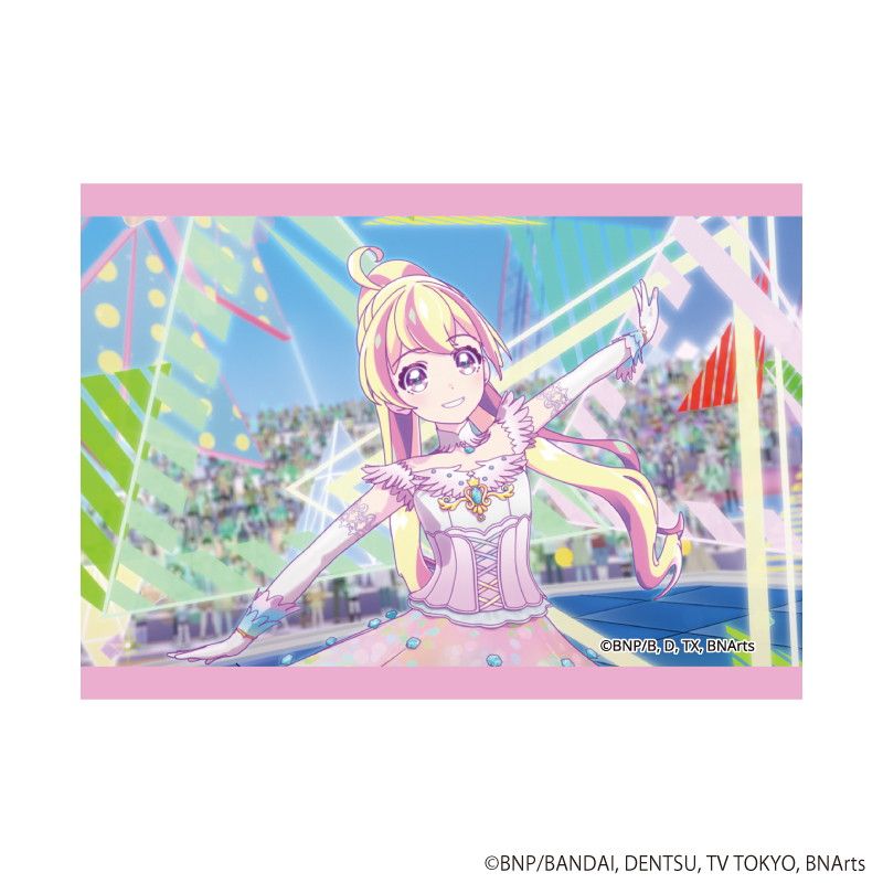 キャンバスボードミニ「アイカツプラネット！」01/トレーディング(8種)(場面写イラスト)