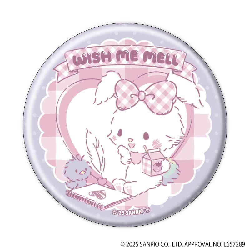 缶バッジ「ウィッシュミーメル」01/コンプリートBOX(全8種)(公式イラスト)