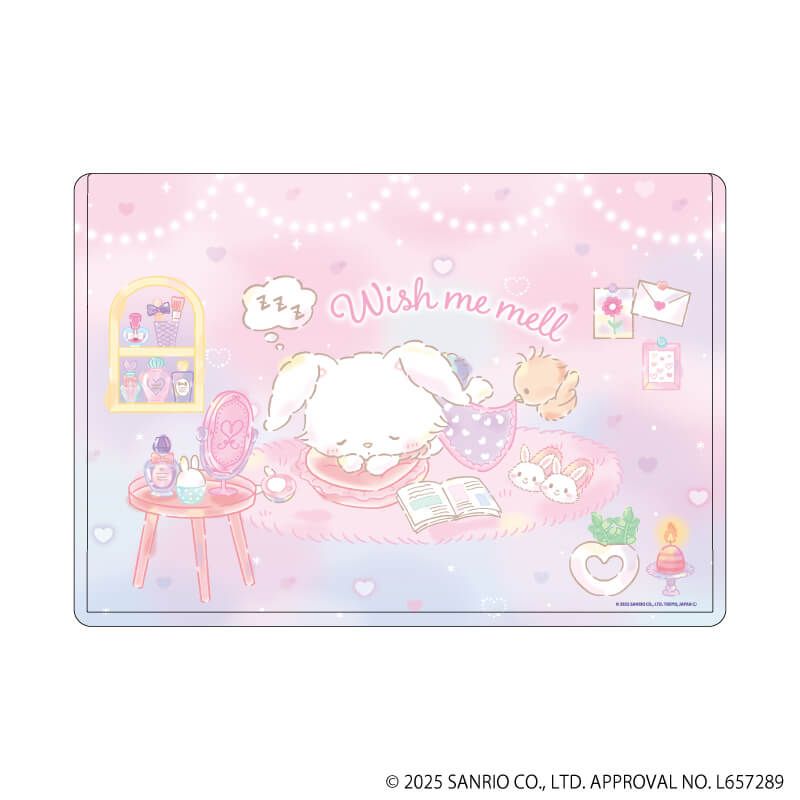 キャラクリアケース「ウィッシュミーメル」01/ふんわりグラデーション(公式イラスト)