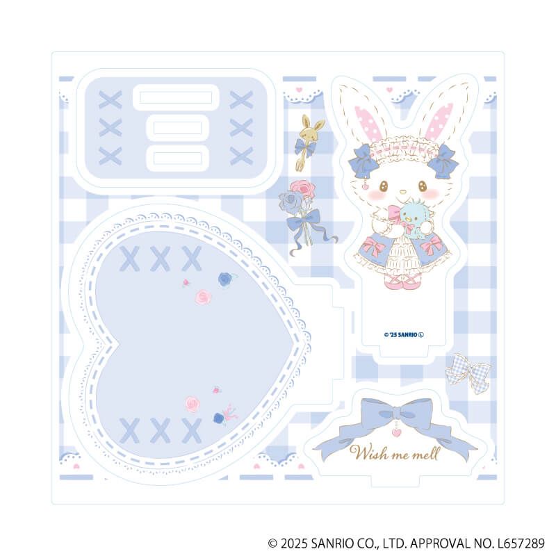 アクリルスタンドプレート「ウィッシュミーメル」01/ロリータ気分(公式イラスト)
