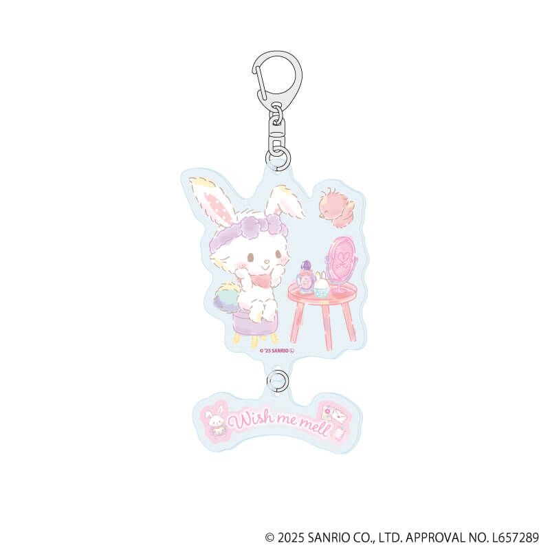連結アクリルキーホルダー「ウィッシュミーメル」02/ふんわりグラデーション(公式イラスト)