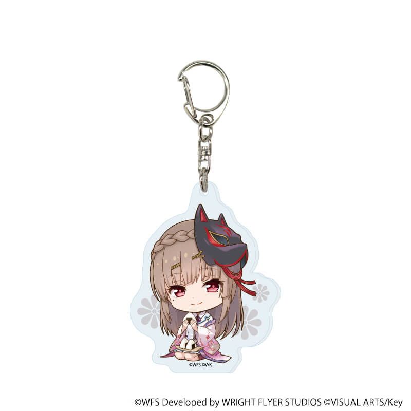 アクリルキーホルダー「ヘブンバーンズレッド」13/ピクニックver. 第30G部隊 ブラインド(6種)(ミニキャライラスト)