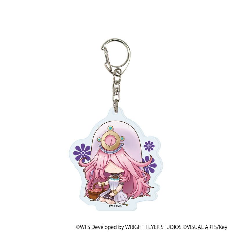 アクリルキーホルダー「ヘブンバーンズレッド」12/ピクニックver. 第31C部隊 ブラインド(6種)(ミニキャライラスト)