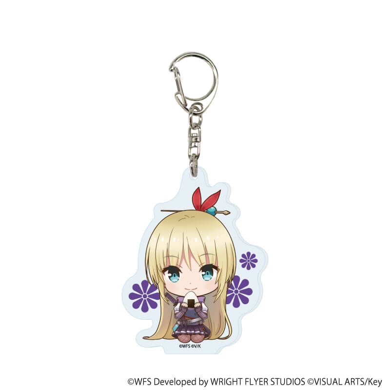 アクリルキーホルダー「ヘブンバーンズレッド」12/ピクニックver. 第31C部隊 ブラインド(6種)(ミニキャライラスト)