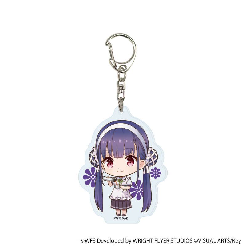 アクリルキーホルダー「ヘブンバーンズレッド」12/ピクニックver. 第31C部隊 ブラインド(6種)(ミニキャライラスト)