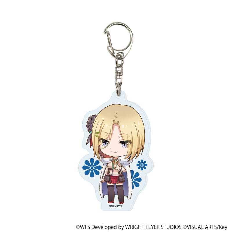 アクリルキーホルダー「ヘブンバーンズレッド」11/ピクニックver. 第31B部隊 ブラインド(6種)(ミニキャライラスト)