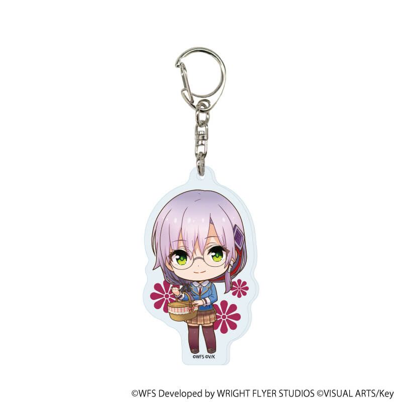 アクリルキーホルダー「ヘブンバーンズレッド」10/ピクニックver. 第31A部隊 ブラインド(6種)(ミニキャライラスト)