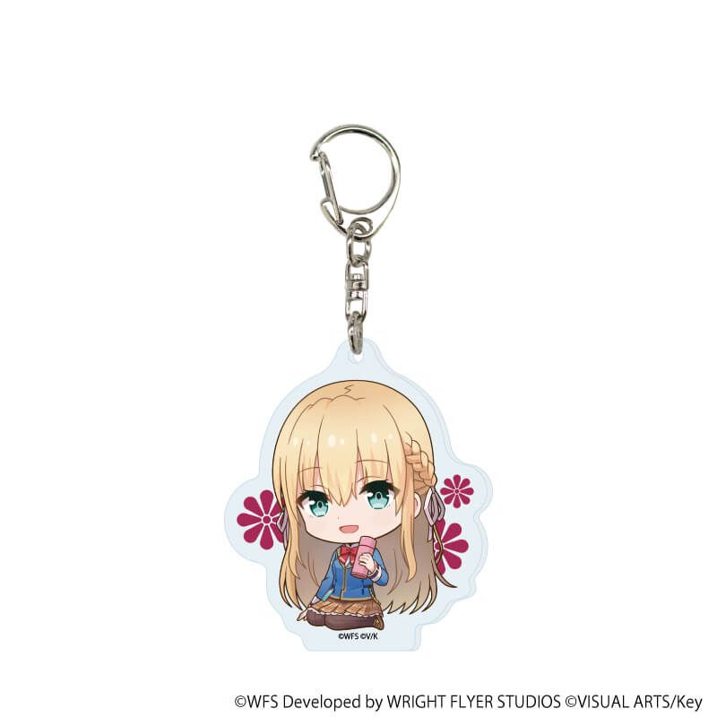 アクリルキーホルダー「ヘブンバーンズレッド」10/ピクニックver. 第31A部隊 ブラインド(6種)(ミニキャライラスト)