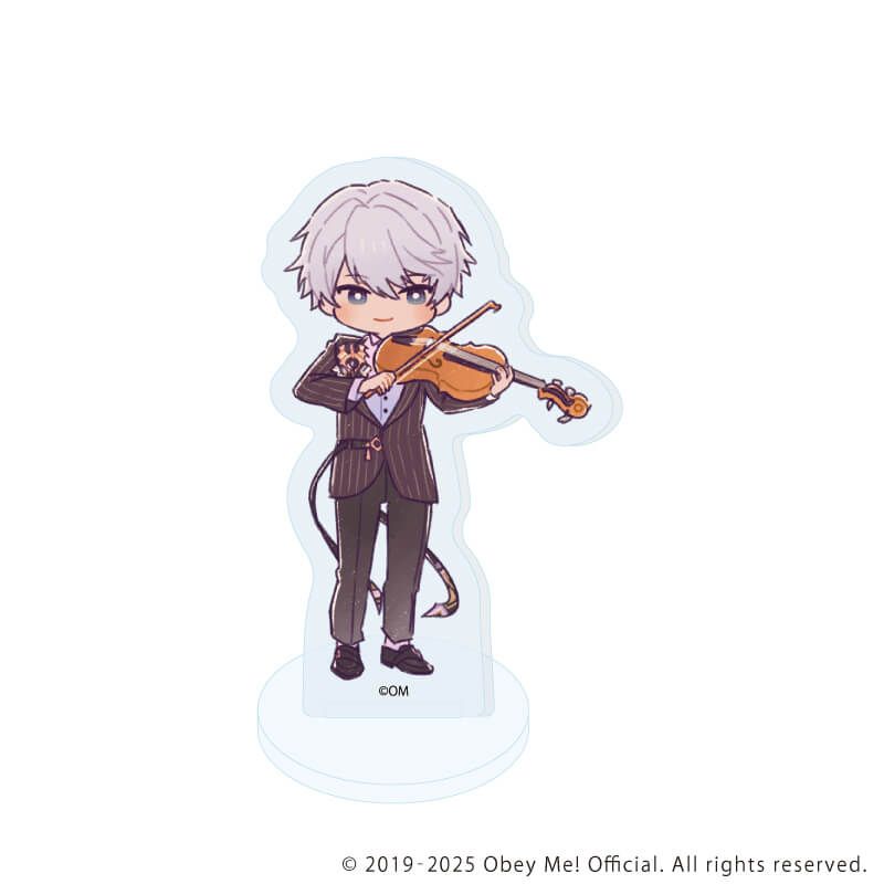 アクリルぷちスタンド「Obey Me! Nightbringer」17/バンドver. コンプリートBOX(全5種)(レトロアートイラスト)