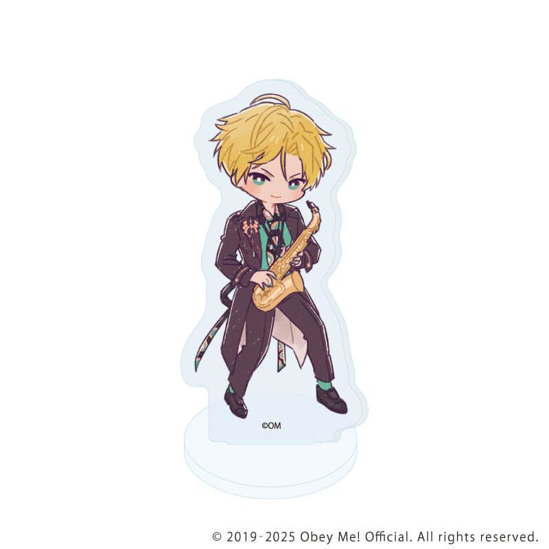 アクリルぷちスタンド「Obey Me! Nightbringer」16/バンドver. コンプリートBOX(全7種)(レトロアートイラスト)