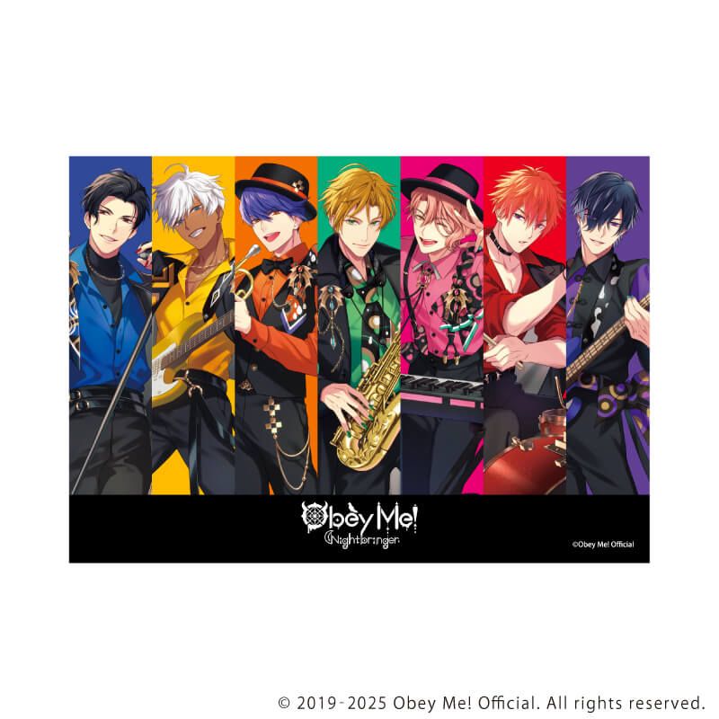 L版ブロマイド3枚セット「Obey Me! Nightbringer」01/バンドver. ブラインド(15種)(描き下ろしイラスト)