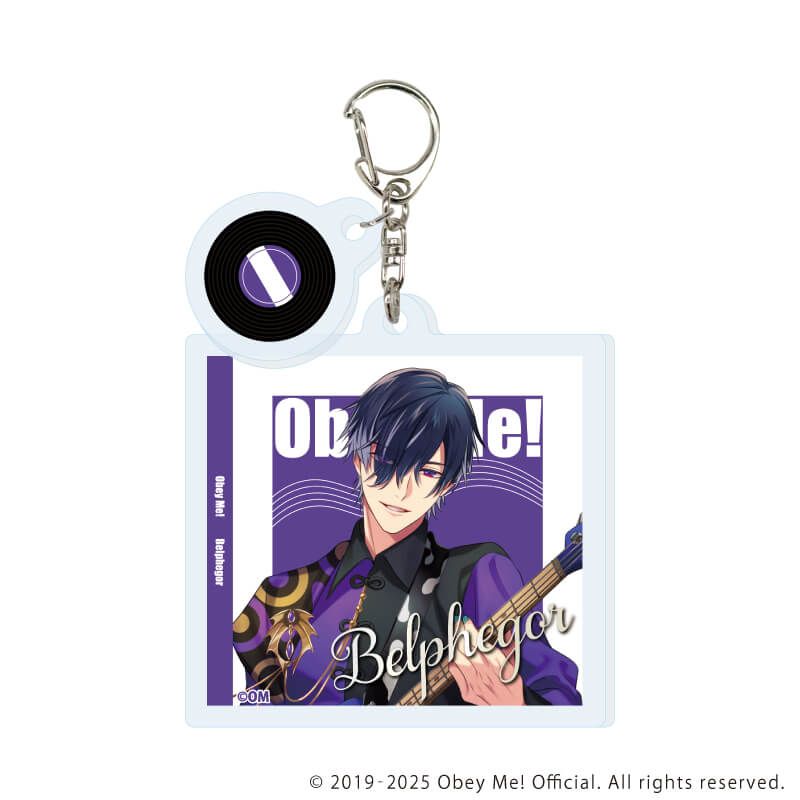 パーツ付きアクリルキーホルダー「Obey Me! Nightbringer」01/バンドver. コンプリートBOX(全7種)(描き下ろしイラスト)