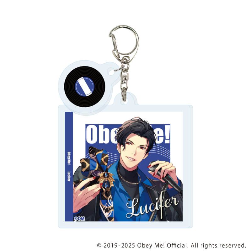 パーツ付きアクリルキーホルダー「Obey Me! Nightbringer」01/バンドver. ブラインド(7種)(描き下ろしイラスト)