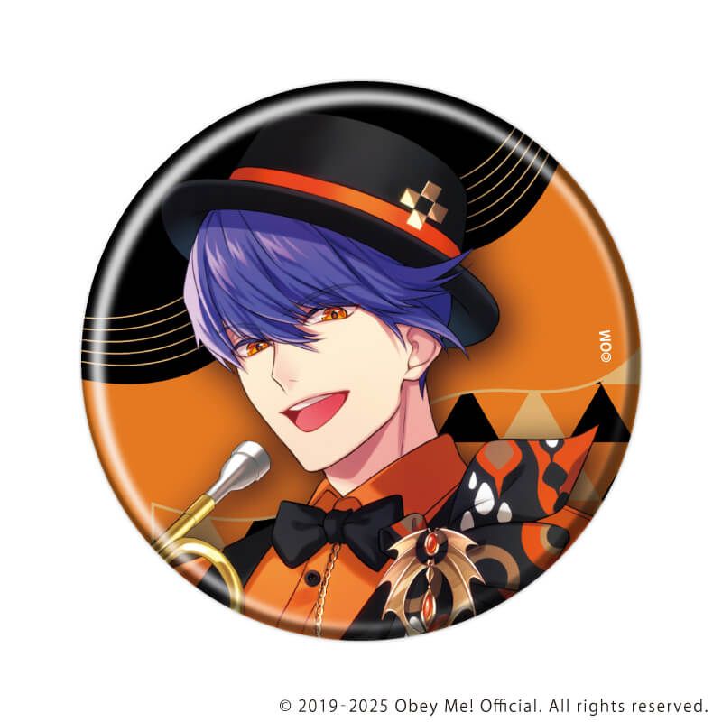 缶バッジ「Obey Me! Nightbringer」23/バンドver. ブラインド(7種)(描き下ろしイラスト)